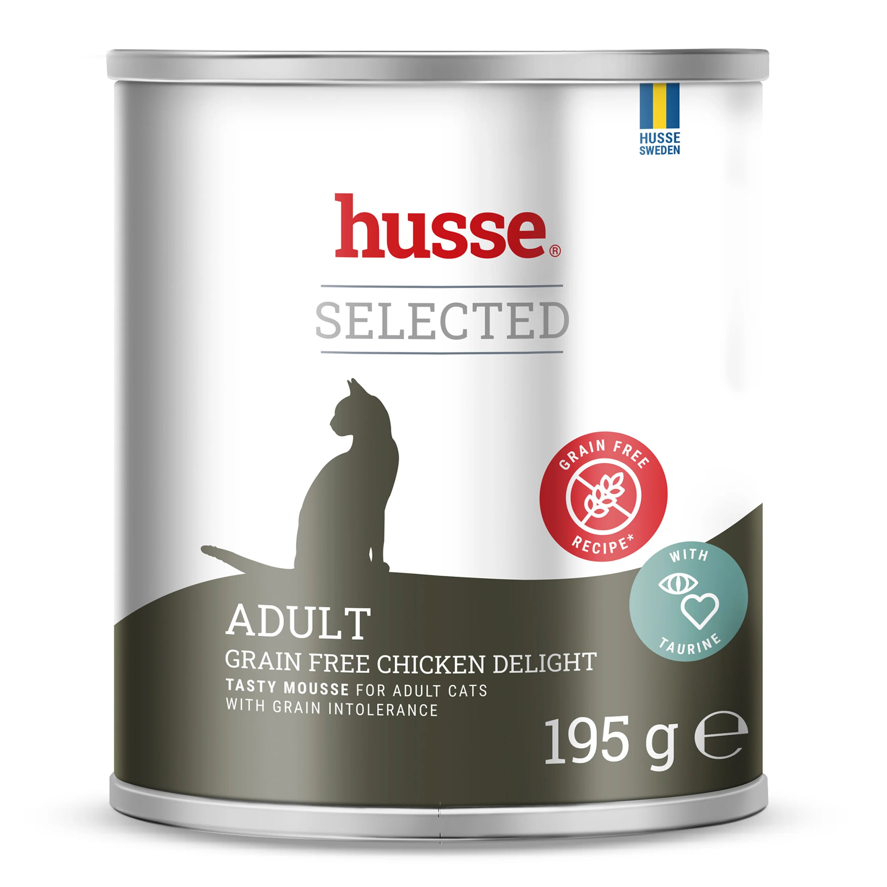 Adult, grain free chicken delight, 195 g | Mouth-watering meal for connoisseur cats