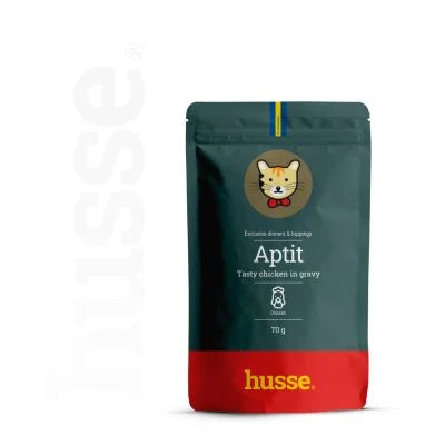Aptit Kyckling, 70 g | Chicken meal topper for cats 12 x 70g