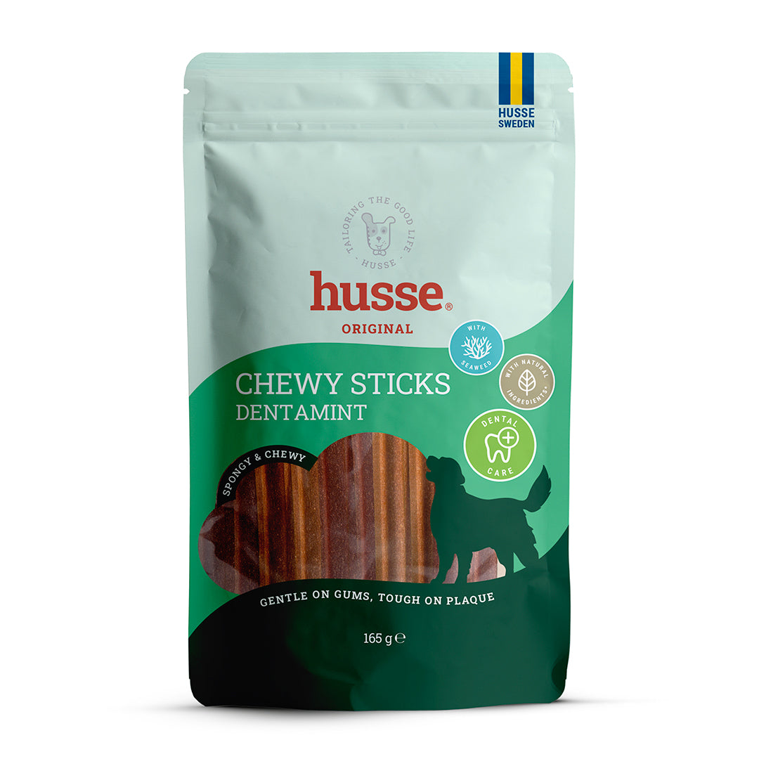 Chewy Sticks DentaMint, 165 g | Delicious chew sticks supporting your dog's oral hygiene