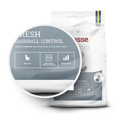 Fresh Hairball Control, 7 kg | Grain free nutrition rich in fresh turkey