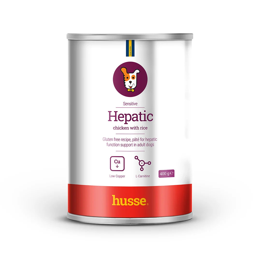 Hepatic, chicken with rice, 400 g | Pâté for hepatic function support