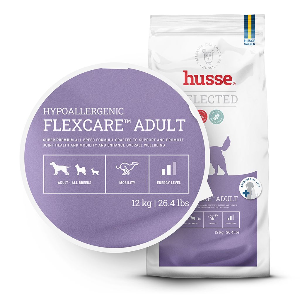 Hypoallergenic Flexcare™ Adult, 12 kg | Advanced nutrition ideal for dogs with active lifestyles