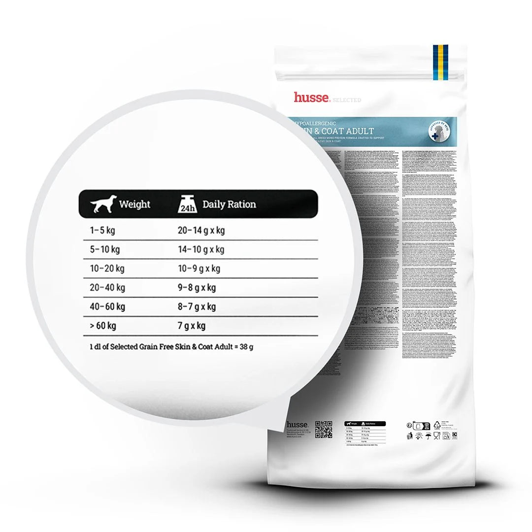 Hypoallergenic Skin & Coat Adult, 12 kg | Superior hypoallergenic care for lasting skin and coat health