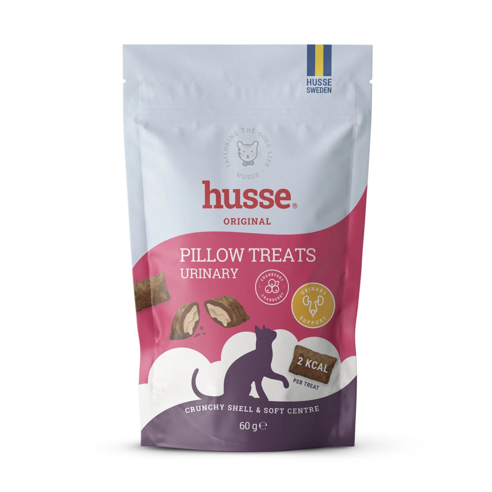 Pillow Treats Urinary, 60 g | Functional treats for cats with crunchy shell & soft centre