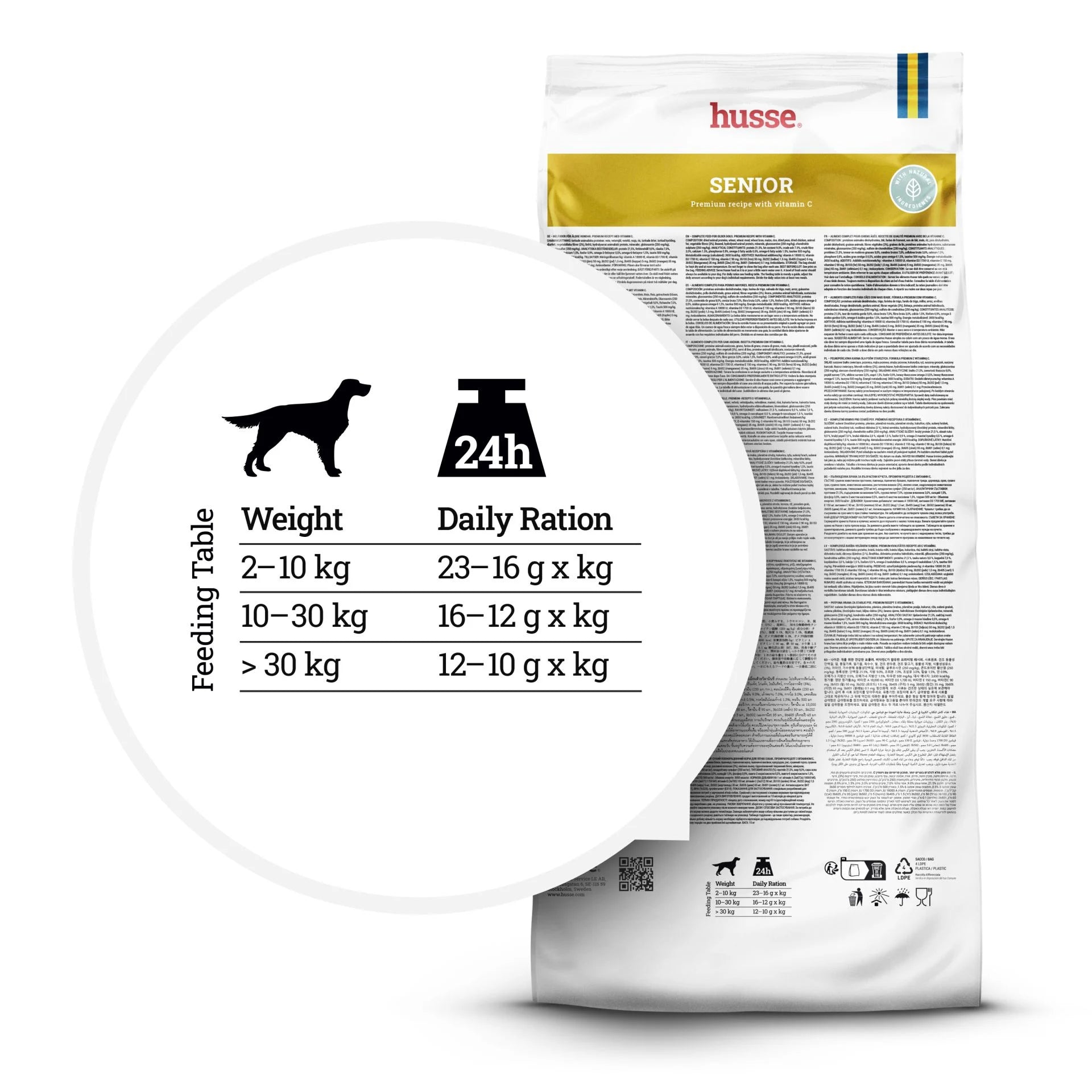 Senior, 15 kg | Premium recipe for mobility support in older dogs