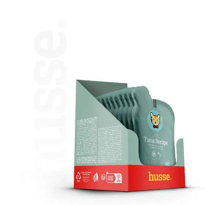 Tuna Recipe, box | Box of 12 pouches with tasty mousse