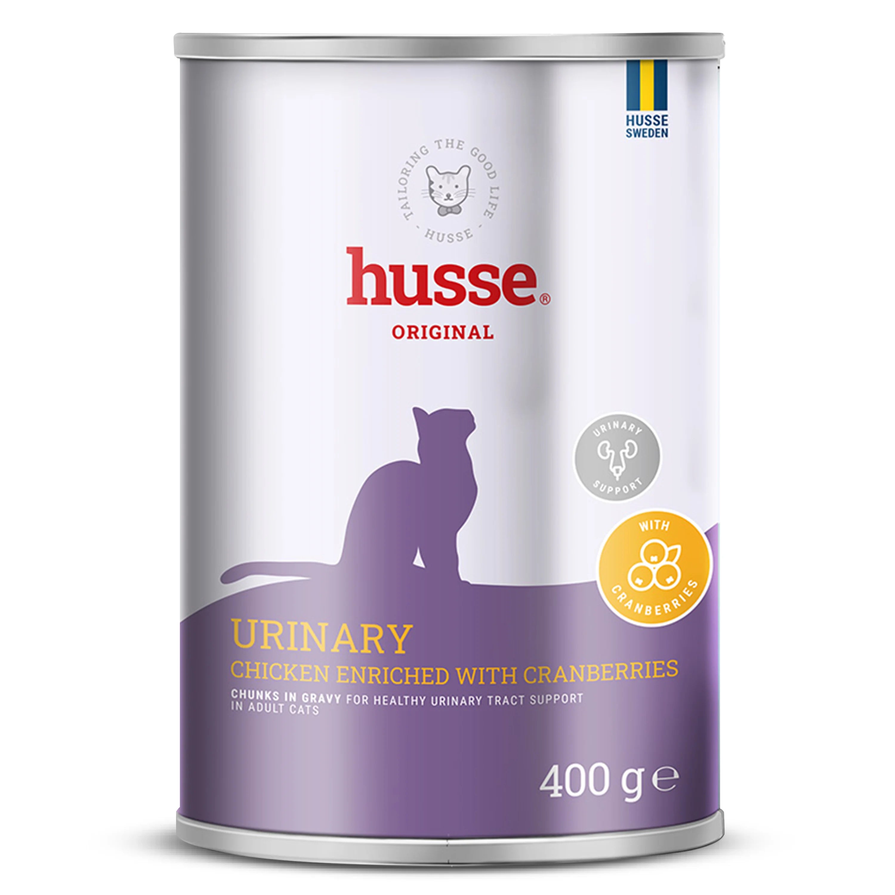 Urinary, chicken enriched with cranberries, 400 g | Developed for all cats with a sensitive urinary tract