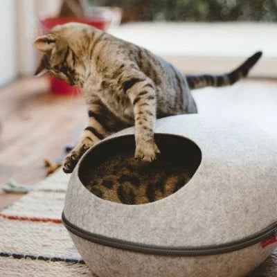 Krypin, 1 pc | Covered cat bed to keep your cat warm & cosy