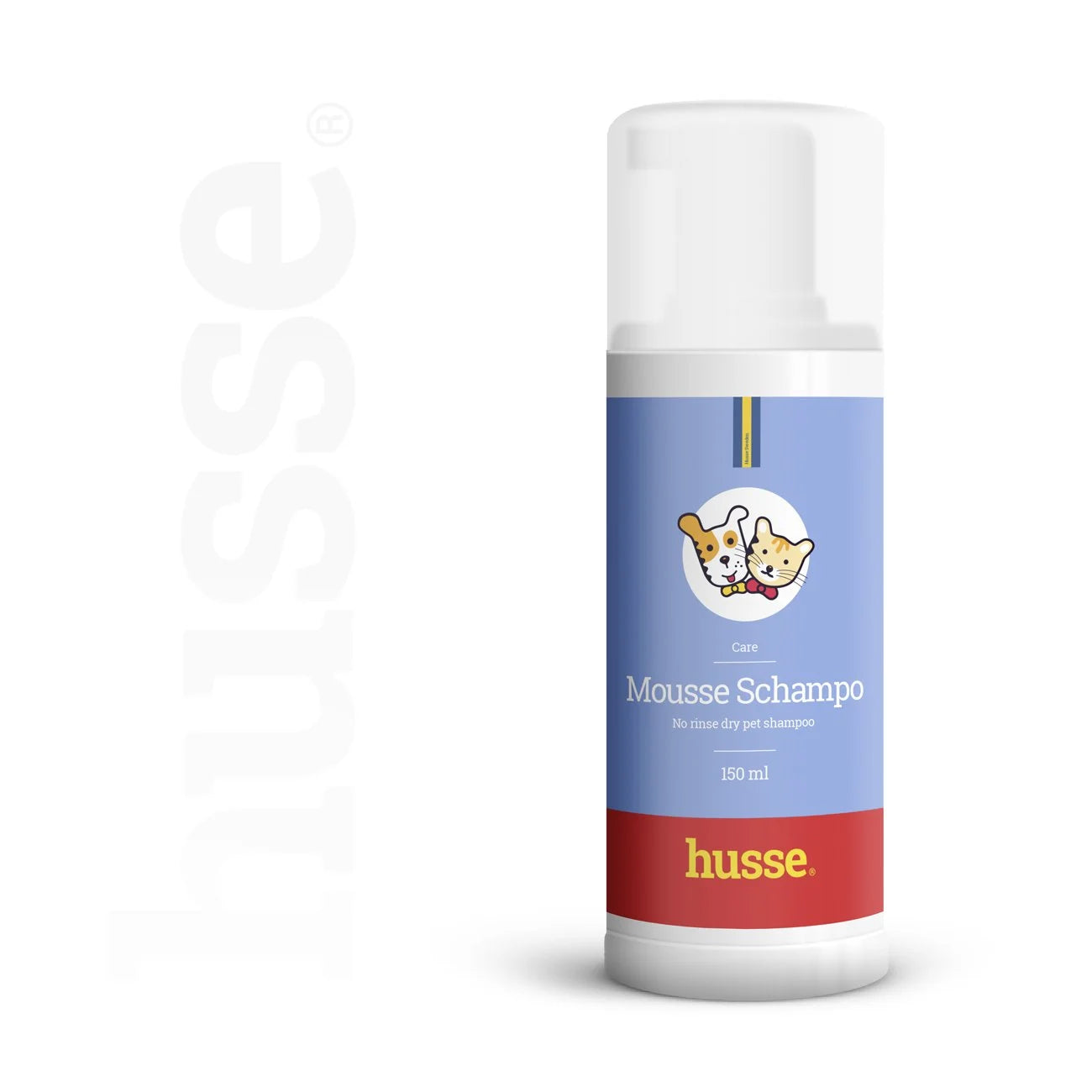 Mousse Schampo, 150 ml | No-rinse foam shampoo with Aloe Vera