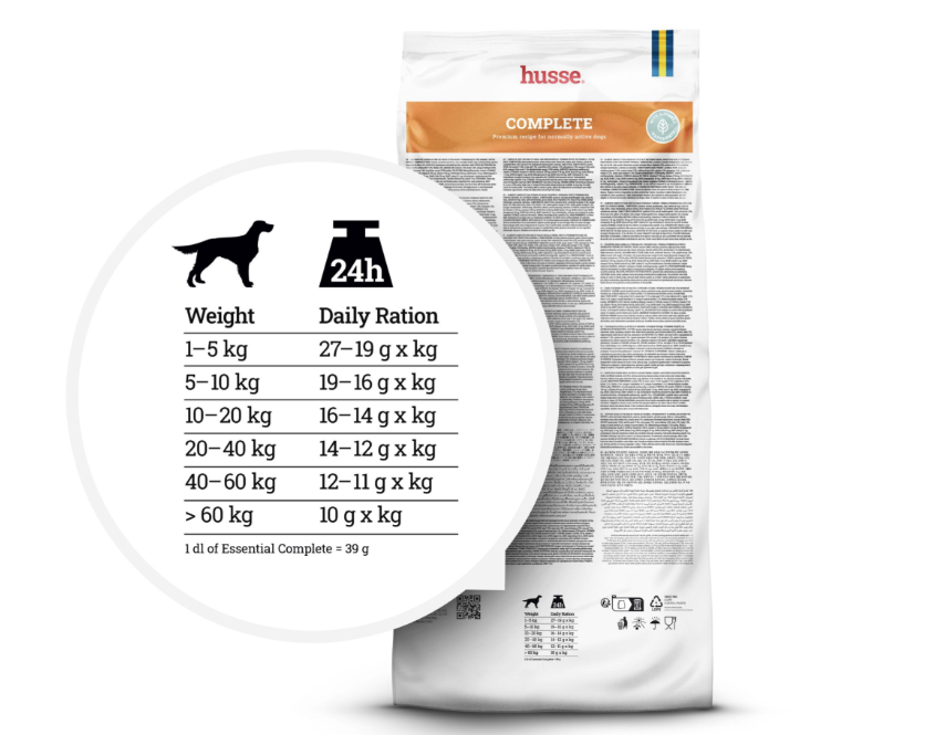 Complete, 15 kg | Premium recipe for small or medium sized dogs