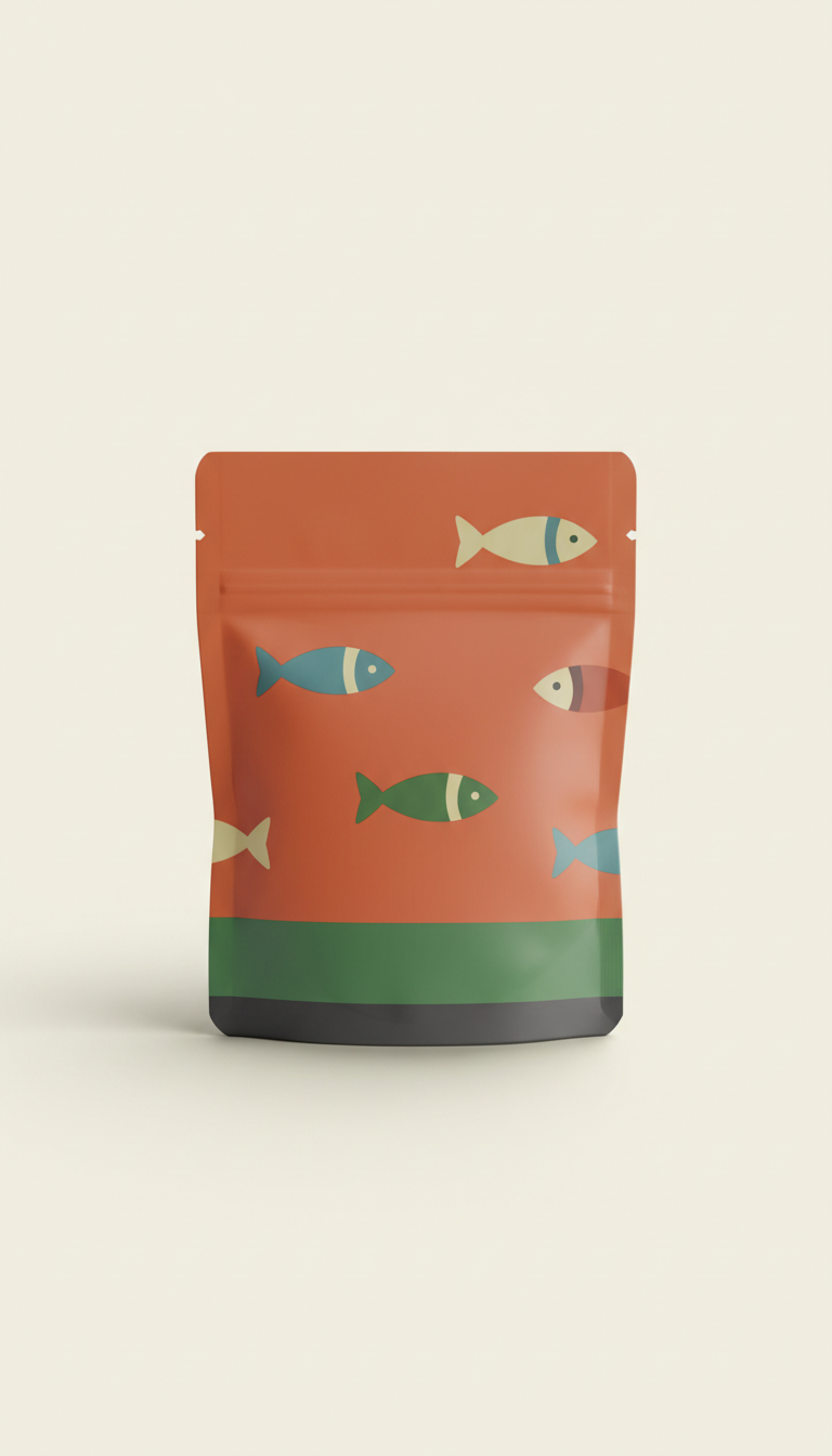 Gourmet Salmon Cat Treats Pouch